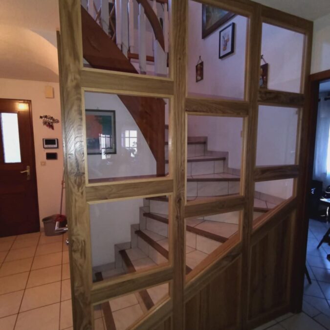 Cr&eacute;ation d’une verri&egrave;re en ch&ecirc;ne Lingolsheim