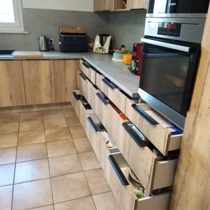 Quels sont les avantages des placards de cuisine sur mesure en m&eacute;lamin&eacute; ? Illkirch-Graffenstaden